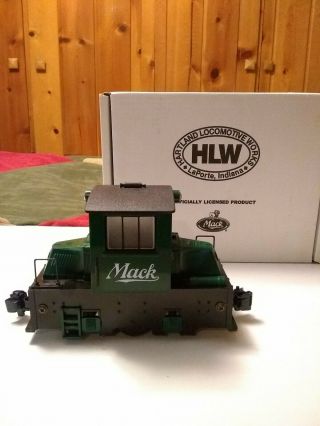 Hartland Locomotive 09705 Green Mack Locomotive G Gauge