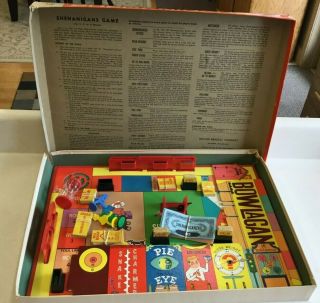 Vintage Milton Bradley Shenanigans Carnival Of Fun Game - 3