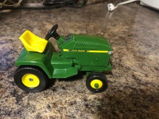 Vintage Ertl John Deere 140 1:16 Scale???green Riding Lawn Mower Tractor