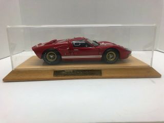 1/18 Exoto 1966 Ford Gt40 Mkii Le Mans Prototype Red Nos With Show Case