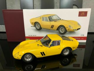 1:18 Cmc 1962 Ferrari 250 Gto Yellow M - 153 Model Rare