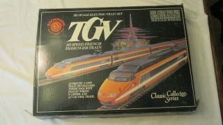 Bachmann Ho Scale Tgv High Speed French Passenger Train Classic Collector Series