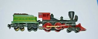 Mantua " General " Ho - Scale Steam Engine With Coal Tender,  Cast Iron.  4 - 4 - 8 Wheels