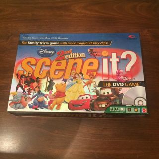 2007 Disney Scene It? 2nd Edition Dvd Game Complete