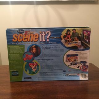 2007 Disney Scene It? 2nd Edition Dvd Game Complete 2