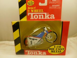 2003 Maisto 2 Wheel Tonka Die Cast 1:18 Scale Jawa Speedway 500 Motorcycle