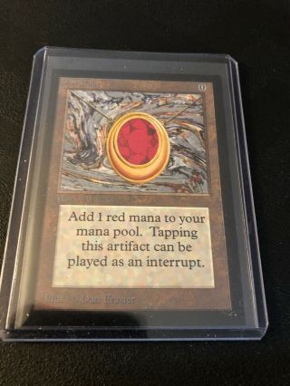 1x Mtg Magic The Gathering Mox Ruby Collector 