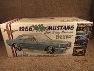 Ford Mustang 1966 Tahoe Turquoise 1:18 Classic Carlectables 1973 Of 2500 Made