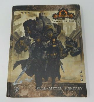 Rpg Iron Kingdoms Character Guide Full Metal Fantasy Vol 1 Large Hardcover