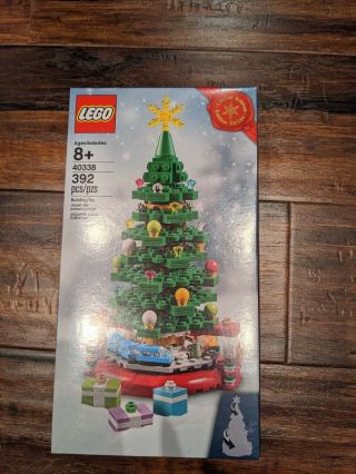 Lego 2019 Limited Edition Christmas Tree Vip Exclusive Set 40338 Bnib