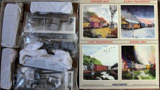 Ho Scale Walthers - At & Sf Work Train Set 2 932 - 95