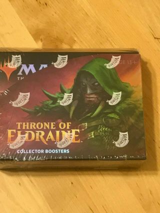 Mtg Magic The Gathering Throne Of Eldraine Collector Packs Booster Box