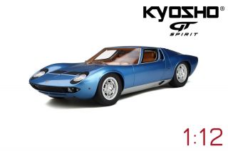 1:12 Gt Spirit Kyosho Lamborghini Miura Gts12501bl