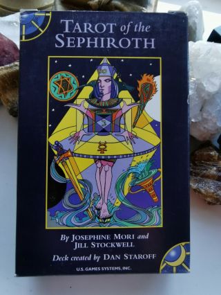 Tarot Of The Sephiroth 1995 Deck By Josephine Mori Jill Stockwell Rare