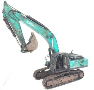 Kobelco Sk460 - 8 Demolition Excavator 1/26 1/25 G Scale Diecast Model Customized