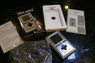 Tandy King Kong Vintage Electronic Lcd Handheld Video Game And Watch ✨read✨
