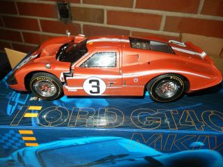 Exoto 1/18 1967 Ford Gt40 Mkiv 3 Le Mans Andretti/bianchi Nib