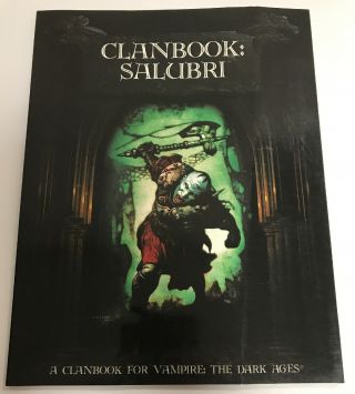 Vampire The Masquerade Clanbook Salubri White Wolf 1st Edition 1999 Paperback