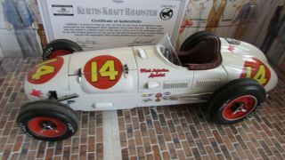 Carousel 1 1954 Indy 500 Winning Race Car 14 Bill Vukovich 4554 1:18 Scale