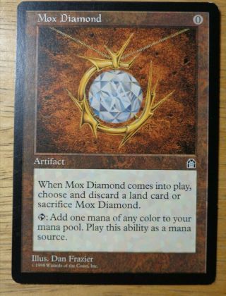 Mox Diamond,  Magic: The Gathering - Stronghold.  Is