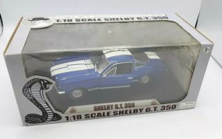1:18 Scale Shelby G.  T.  350 Ford Mustang 1966 Signed Carroll Shelby Collectible
