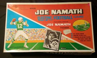 1969 Gotham Joe Namath Electric Football Table Game No Players