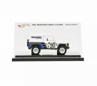 Period Correct X Hot Wheels Mercedes Benz G Class And Land Rover Defender Bundle