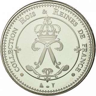 [ 559346] France,  Medal,  Les Rois de France,  Pépin,  MS (65 - 70),  Copper - nickel 2