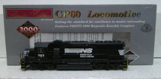 Proto 2000 30560 Ho Scale Norfolk Southern Gp60 Diesel 7123 - Standard Dc Ln