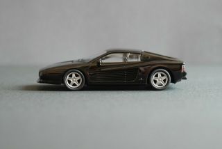 Kyosho Ferrari 512 Tr 1/64 Diecast Black 2007 Assembled