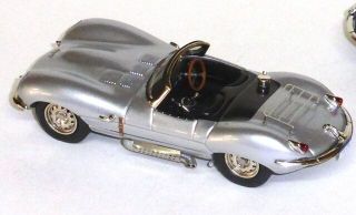 Minimarque 1957 Jaguar Xkss Conv.  Silver - Lauren - Grb119b