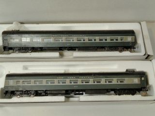 2 Rapido Continental Line Passenger Cars York Central 100049/50
