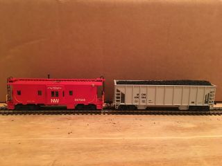 Ho Athearn Walthers Norfolk Southern Norfolk Western Caboose Mow Car Ns Nw