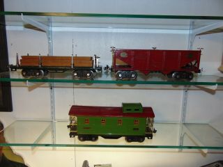 Set Of 3 Lionel Prewar 500 Series Freight Cars