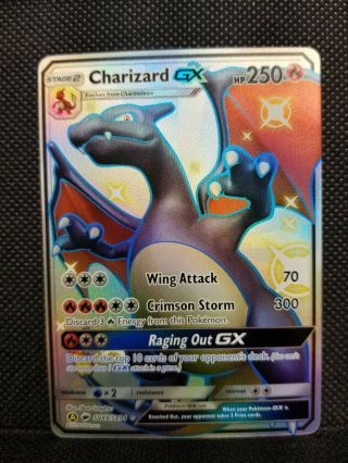 Shiny Charizard Gx - Sv49/sv94 - Pokemon Cards - Hidden Fates -