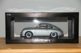 1:18 Autoart Porsche 356 Ferdinand Coupe 1950 (fish Silver Grey)
