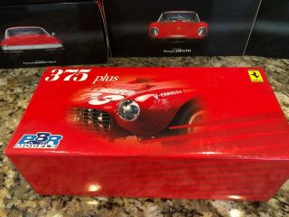 BBR Ferrari 375 plus 1/18 scale,  RARE,  NIB,  no Kyosho Exoto MR 2
