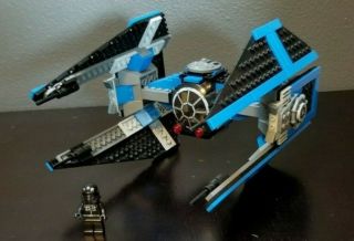 Lego Star Wars Tie Interceptor (6206) 100 Complete With Minifig