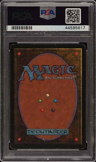 1993 Magic The Gathering MTG Beta Mahamoti Djinn R B PSA 5 EX (PWCC) 2