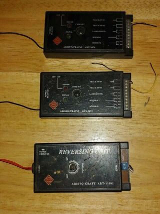 Aristocraft - Two Remote Control Receiver 5474,  And One 11091 Reversing Unit