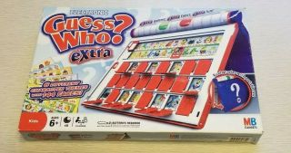 Guess Who? Extra Electronic Game Mb 2008 100 Complete