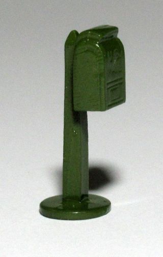 1950 Mailbox On Post Pewter O Scale On30 On3 People Figure