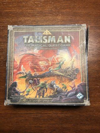 Games Workshop Talisman The Magical Quest Game Revised 4th Edition Brand