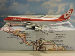 Rare Aeroclassics Avianca 747 Hk - 2000 1/400