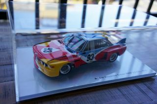 1/18 Bmw 3.  0 Csl 1975 Bmw Art Car Museum Edition / Alexander Calder