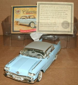 1/32 Scale 1958 Cadillac Eldorado Series 62 Seville Coupe - Signature Model Blue