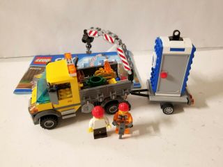 Lego City Service Truck Set 60073 Missing 1 Piece With Instructions