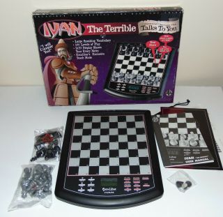Excalibur Games Ivan The Terrible Computerized Chess Game Parts