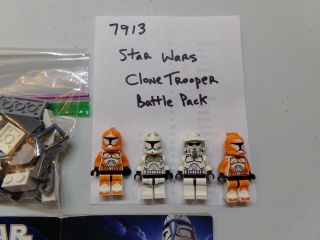 Lego 7913 Star Wars Clone Trooper Battle Pack - 100 Complete 2