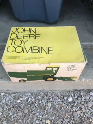 Ertl John Deere 6600 Combine Metal Reel Chain Drive Auger 1/16 Farm Toy W/box